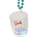 Light-Up Flashing Shot Glass Bead Necklace